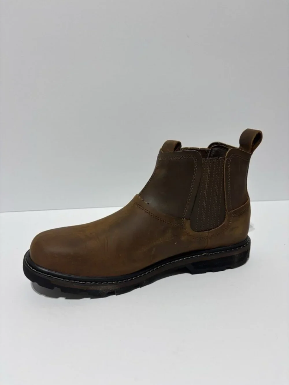 Skechers Men’s Blaine Olsen Brown Ankle Boots, Size 10.5 M
